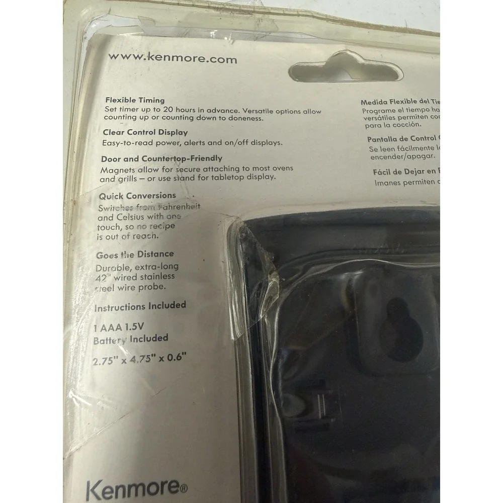 Kenmore Roast Alert Digital Thermometer 887645  Kitchen Meat